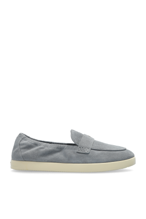 Suede shoes type loafers