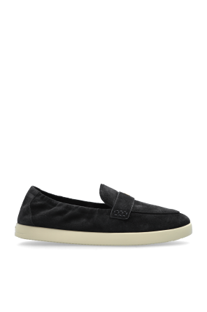 Suede loafers