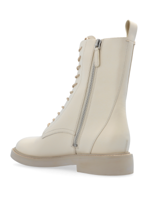 Tory Burch Leather boots with logo