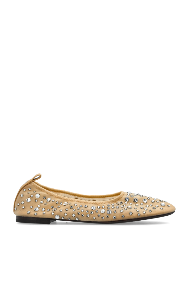 Tory Burch Ballerinas with shimmering crystals