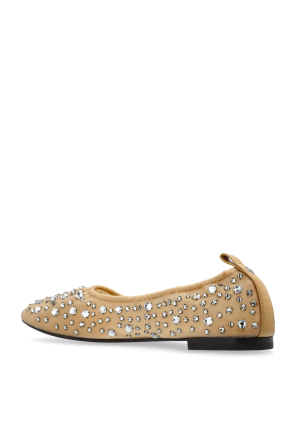 Tory Burch Ballerinas with shimmering crystals