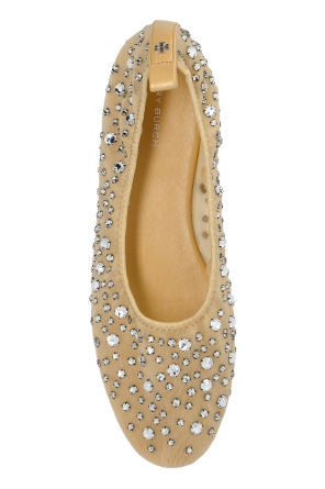 Tory Burch Ballerinas with shimmering crystals