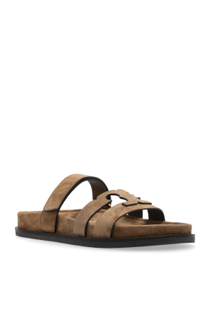 Tory Burch Leather slides Ines