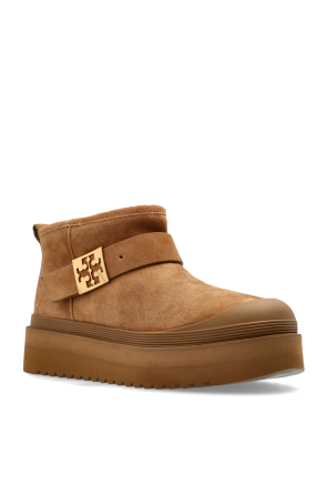 Tory Burch Śniegowce z logo