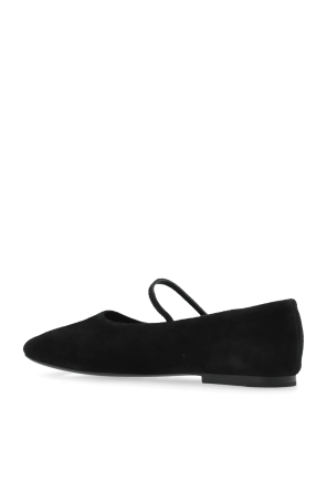 Tory Burch Zamszowe baleriny `Mary Jane`