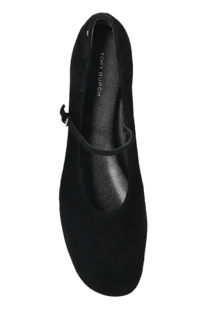 Tory Burch Zamszowe baleriny `Mary Jane`