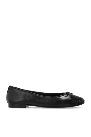 Leather ballet flats