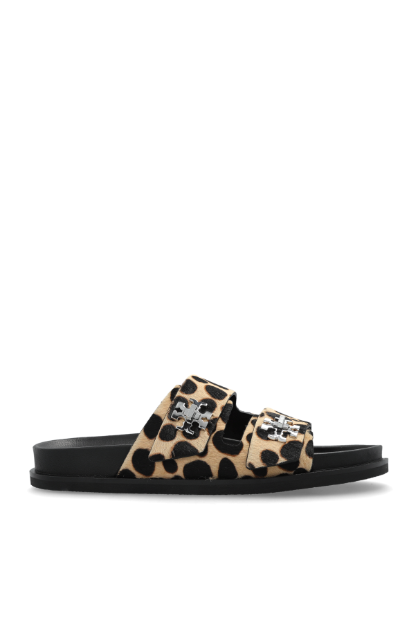 Leather slides od Tory Burch