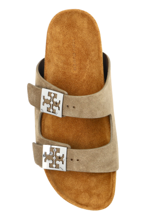 Tory Burch Chinelos em camurça "Mellow"