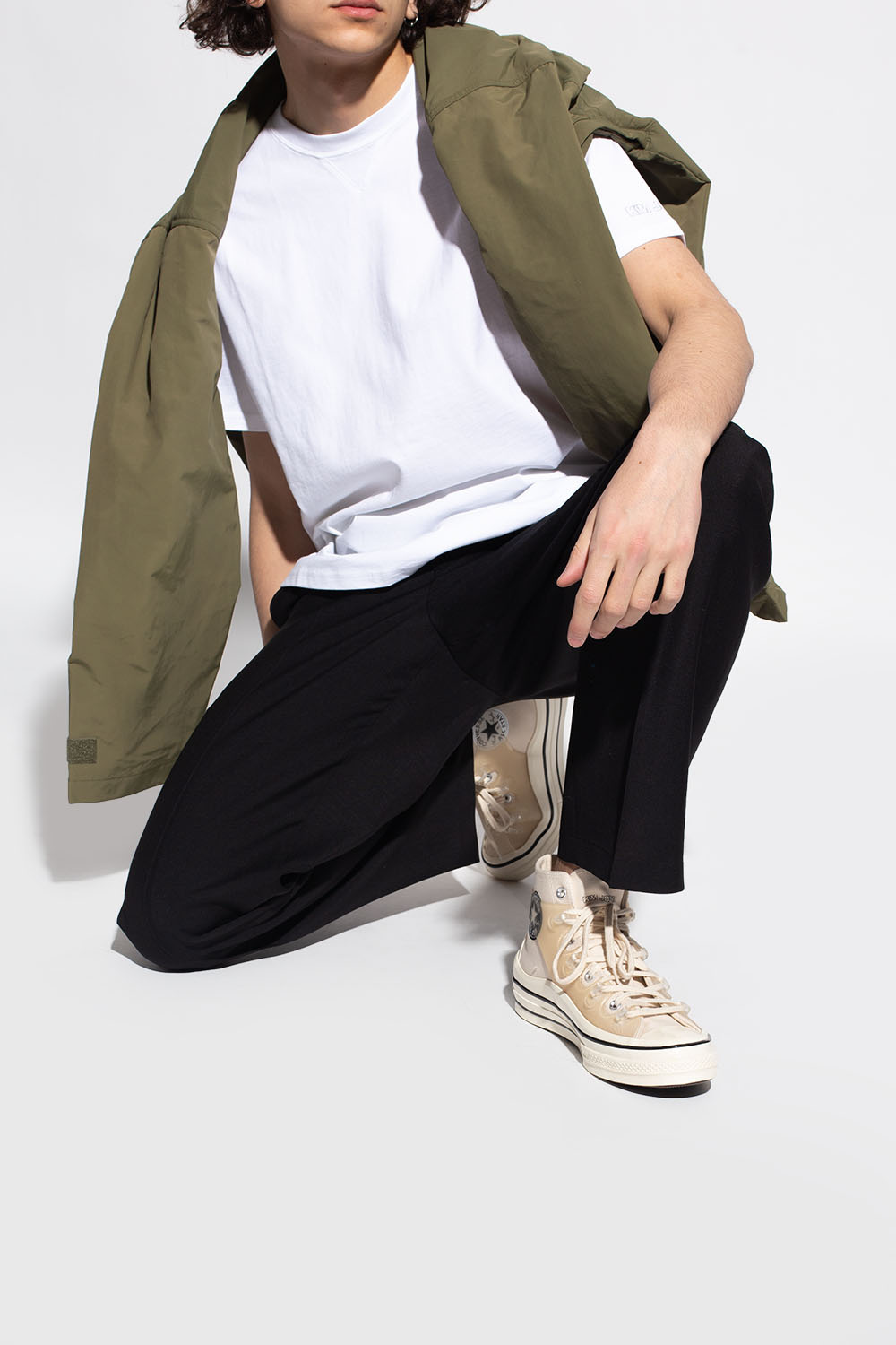 CONVERSE x KIM JONES black egret sneaker  Mens outfit inspiration, Outfits  with converse, Swag shoes