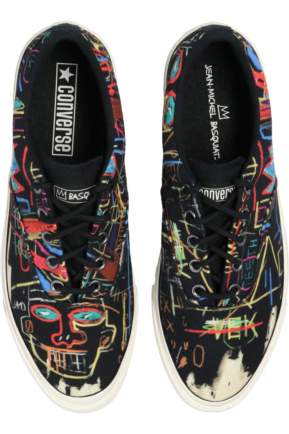 Converse khaki converse x Jean-Michel Basquiat