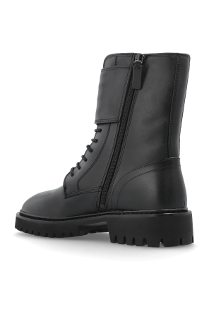 Tory Burch Botines de cuero `Turnlock’