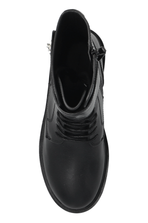 Tory Burch Botines de cuero `Turnlock’