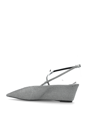 Tory Burch "Pave" wedge shoes