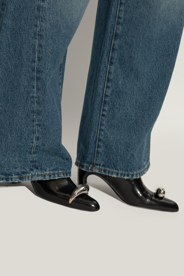 Tory Burch "Heeled ankle boots 'Pierced XL'"