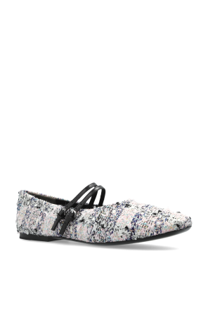 Tory Burch Tweed ballerinas