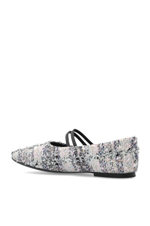 Tory Burch Tweed ballerinas