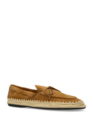 Tory Burch Zamszowe espadryle