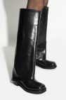 Le Silla BLACK Leather boots Harley