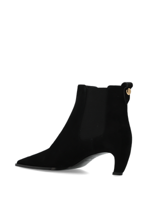Tory Burch ‘Romy’ suede heeled ankle boots