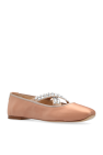 Casadei PINK ‘Satin’ ballet flats