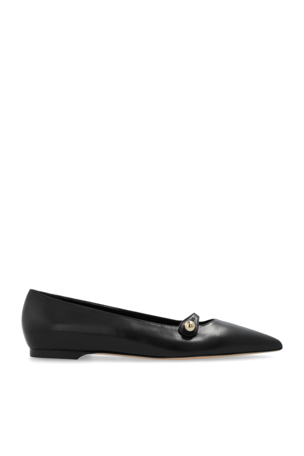 Casadei Leather Ballet Flats