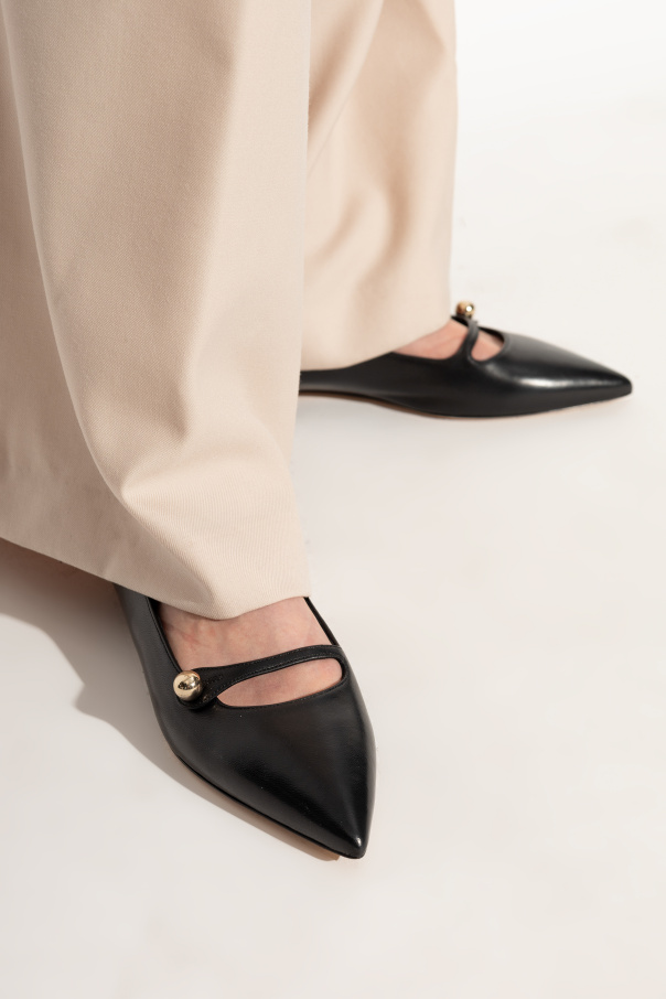 Casadei Leather Ballet Flats