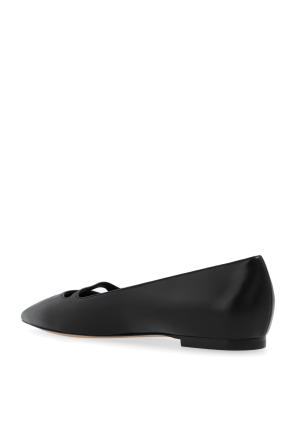 Casadei Leather Ballet Flats