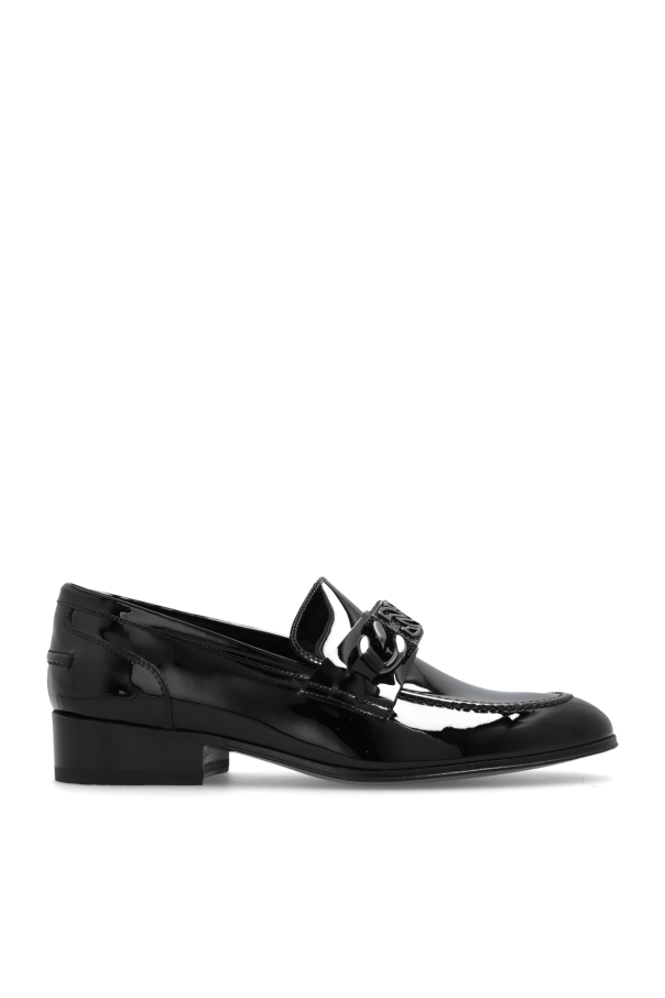 Casadei Patent leather loafers