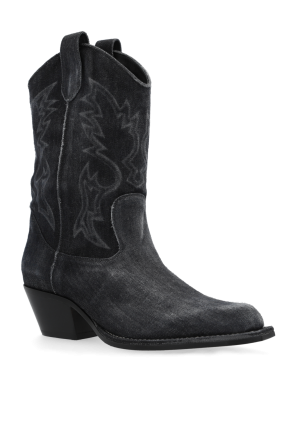 Vic Matie Denim cowboy boots
