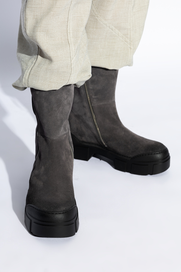 Vic Matie Suede ankle boots on platform