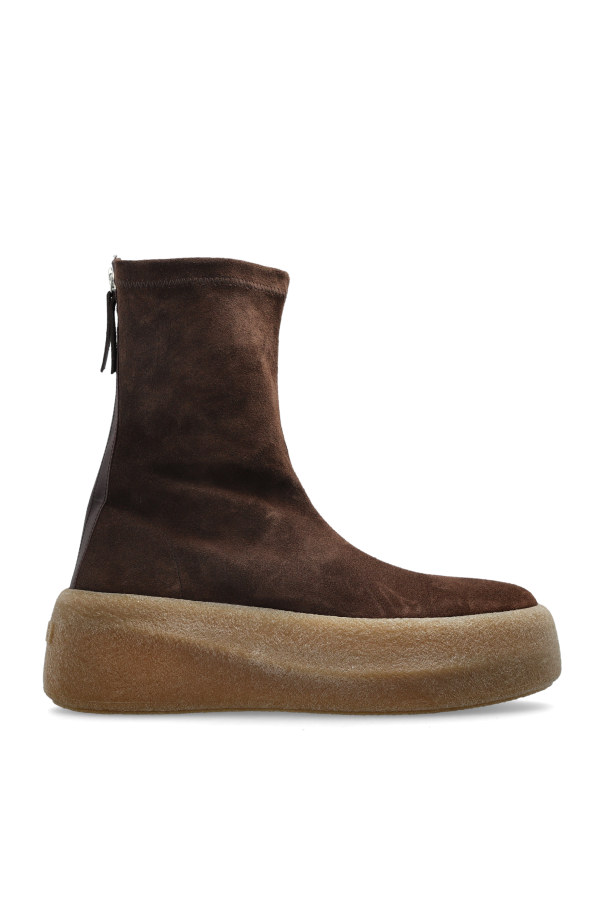 Suede platform shoes od Vic Matie