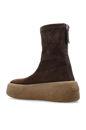 Vic Matie Zapatos de ante con plataforma