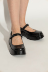 Vic Matie BLACK Platform shoes 'Lattex'