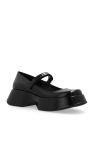 Vic Matie BLACK Platform shoes 'Lattex'