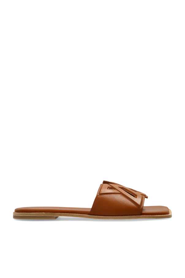 Vic Matie Leather slides