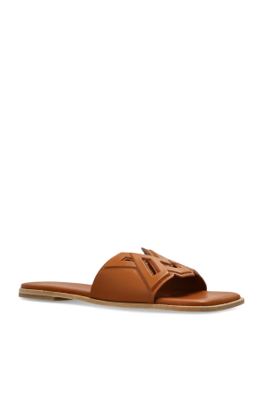 Vic Matie Leather slides