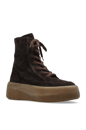 Vic Matie Suede platform shoes