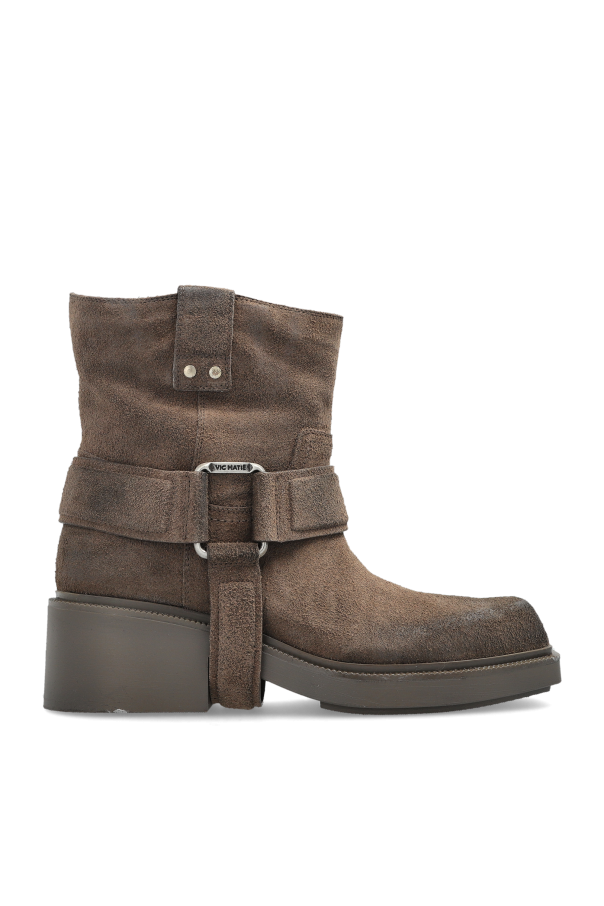 Leather ankle boots od Vic Matie