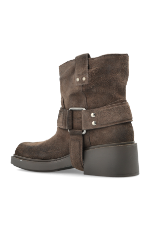 Vic Matie Leather ankle boots