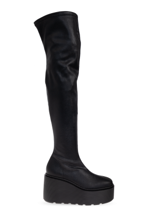 Botas de cuero con cuña od Vic Matie