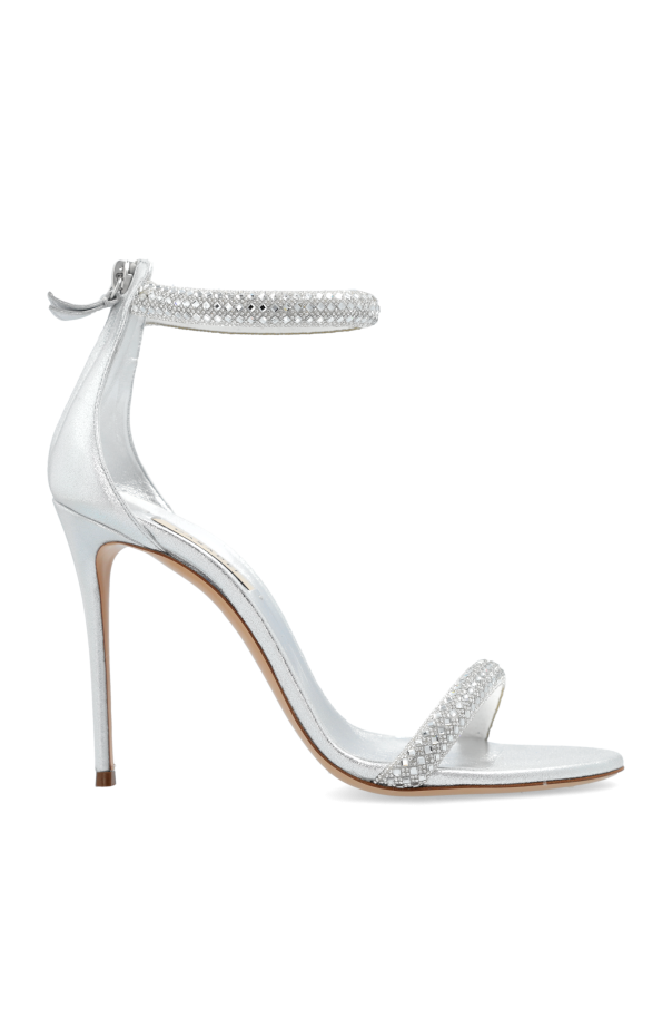 Casadei Leather heeled sandals