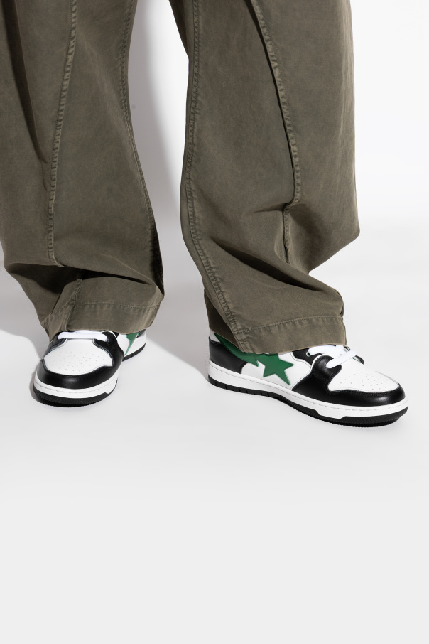 A BATHING APE® Sports shoes with logo