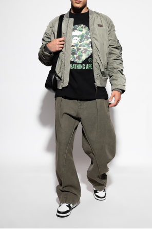 A BATHING APE® Sports shoes with logo