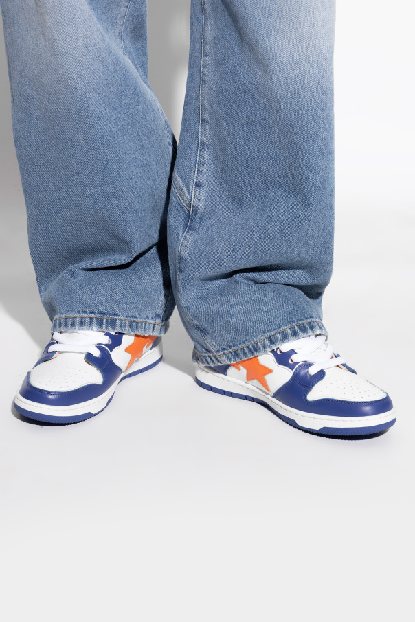 A BATHING APE® Sports shoes with logo