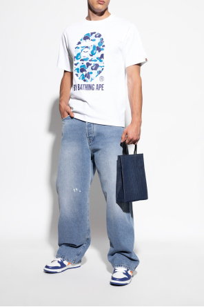 A BATHING APE® Sports shoes with logo