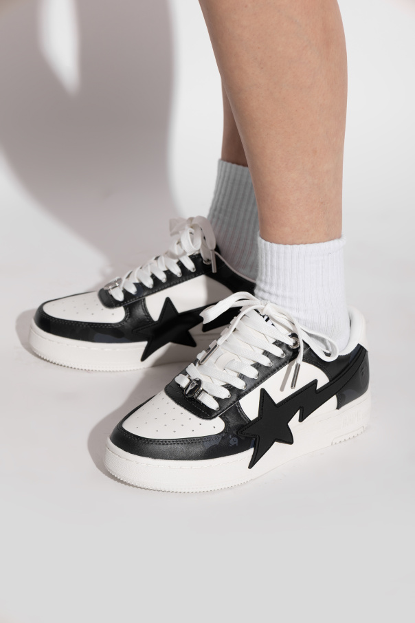 A BATHING APE® Sports shoes with logo