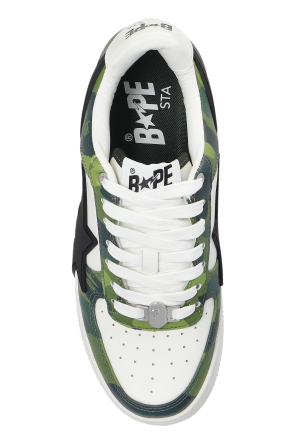 A BATHING APE® Sports shoes with logo