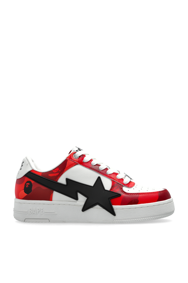 A BATHING APE® Sports shoes with logo