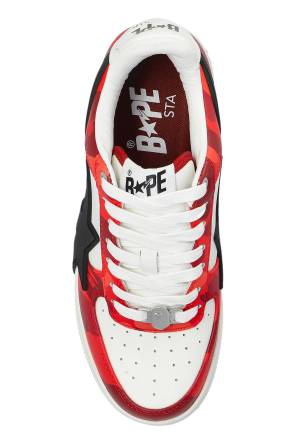 A BATHING APE® Sports shoes with logo